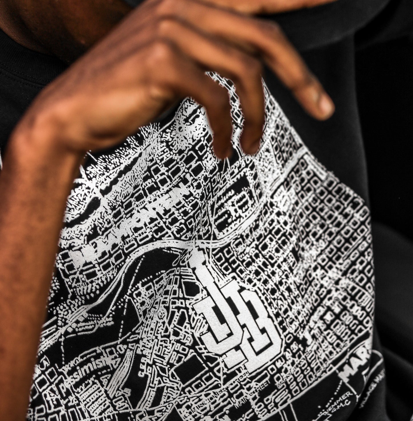 Map Tee (Black)