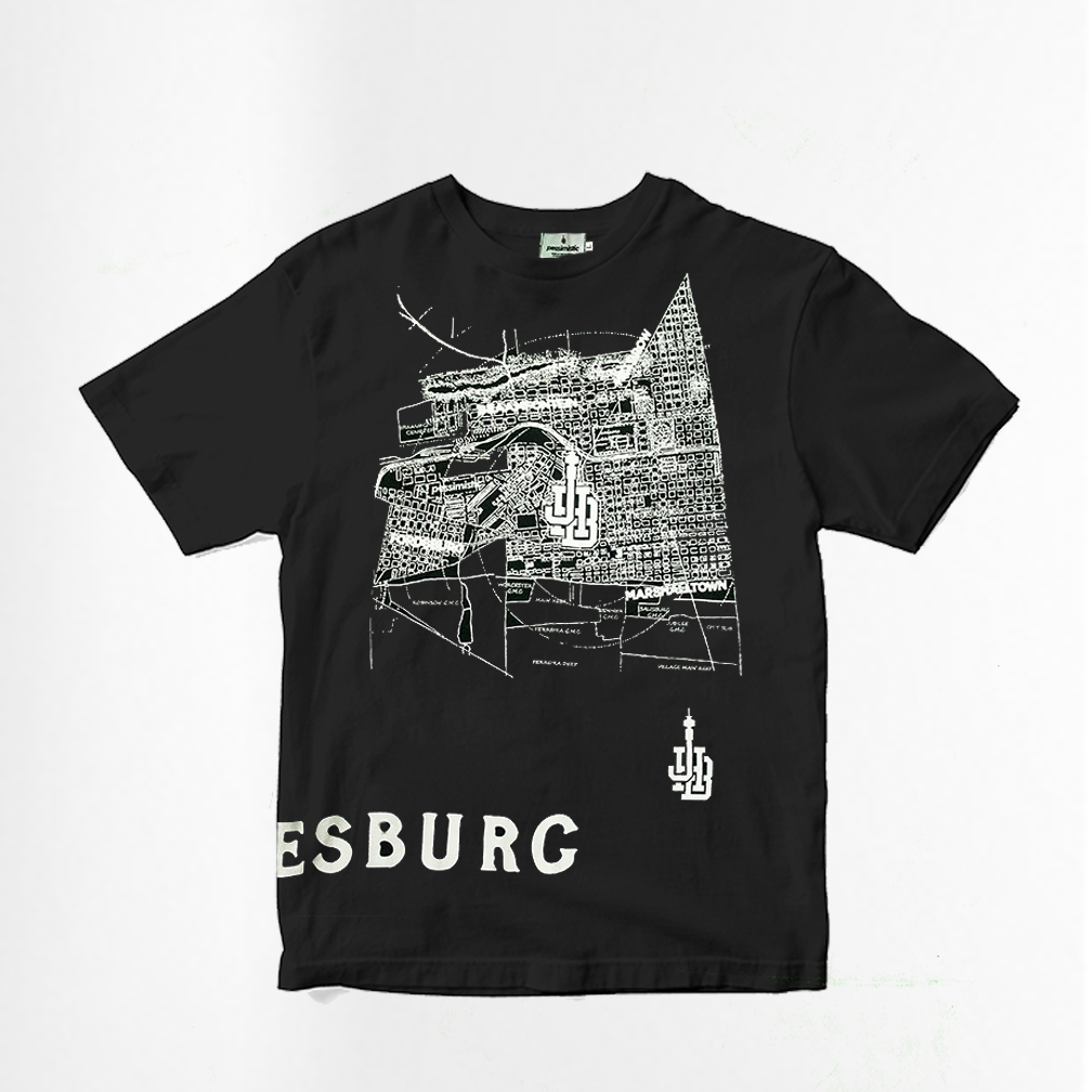 Map Tee (Black)