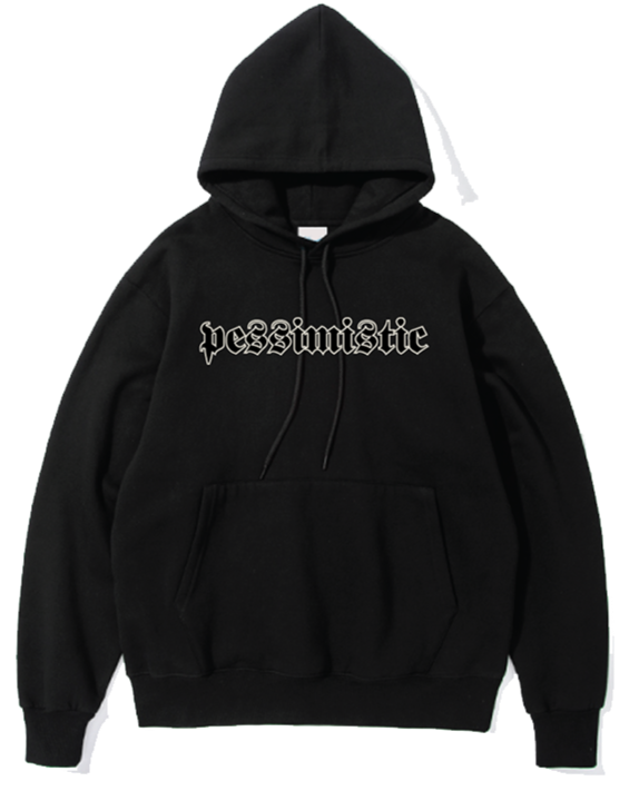 love hurts hoodie (black)